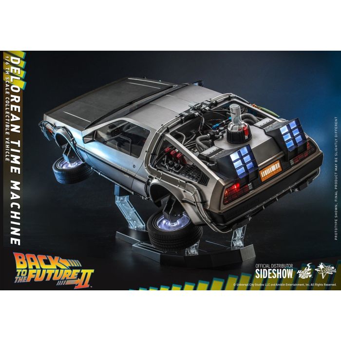 DeLorean Time Machine 1:6 Scale Figure - Hot Toys - Back to the Future 2