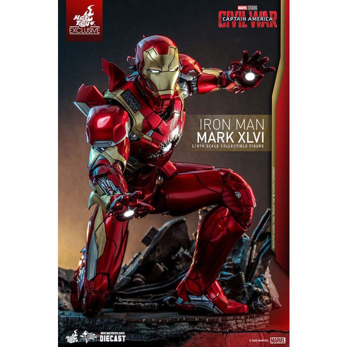 Iron Man Mark XLVI 1:6 Scale Figure - Hot Toys - Captain America Civil War