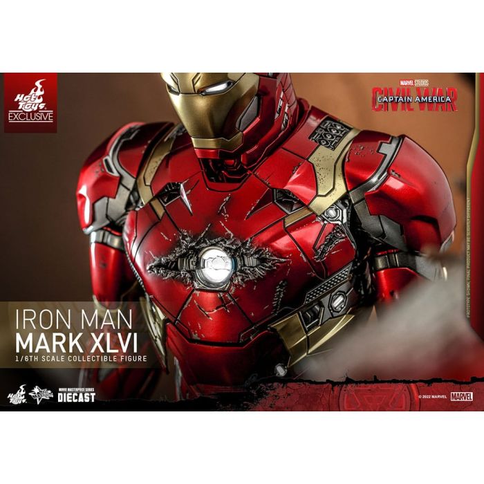 Iron Man Mark XLVI 1:6 Scale Figure - Hot Toys - Captain America Civil War