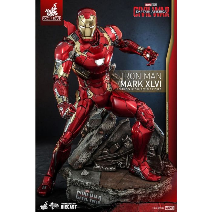 Iron Man Mark XLVI 1:6 Scale Figure - Hot Toys - Captain America Civil War
