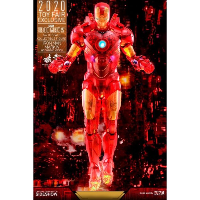 Iron Man Mark IV (Holographic Version) 1:6 scale Figure - Iron Man - Hot Toys