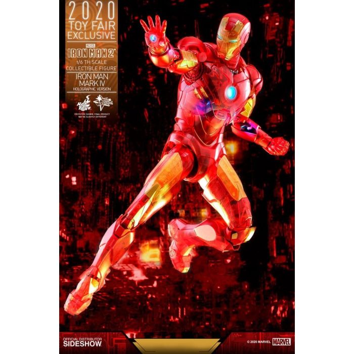 Iron Man Mark IV (Holographic Version) 1:6 scale Figure - Iron Man - Hot Toys
