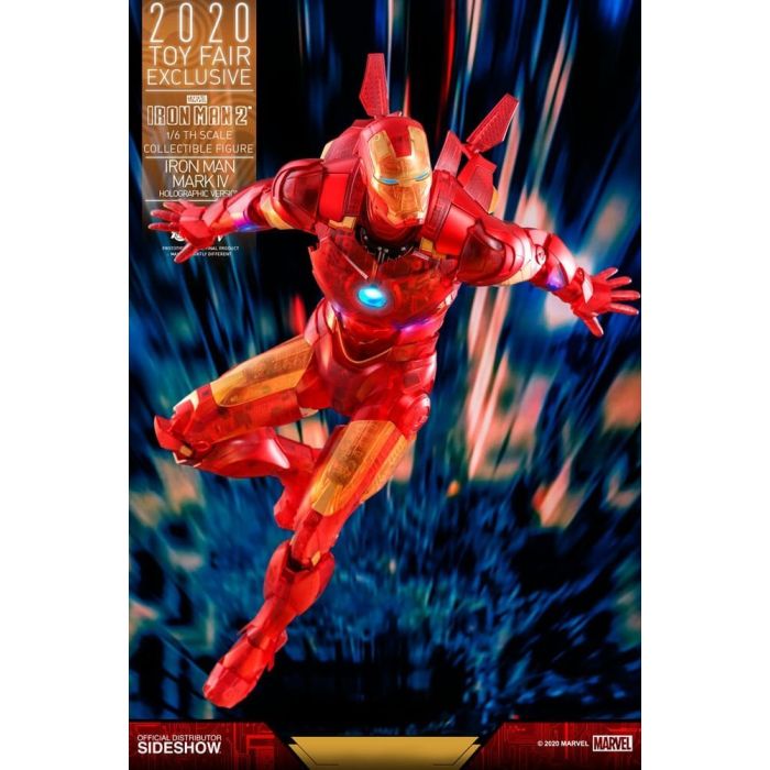 Iron Man Mark IV (Holographic Version) 1:6 scale Figure - Iron Man - Hot Toys