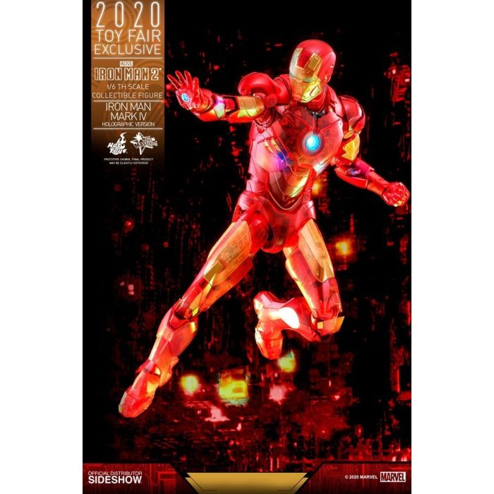 Iron Man Mark IV (Holographic Version) 1:6 scale Figure - Iron Man - Hot Toys