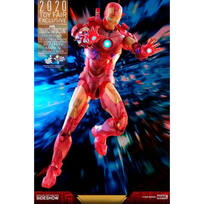 Iron Man Mark IV (Holographic Version) 1:6 scale Figure - Iron Man - Hot Toys