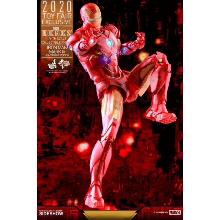 Iron Man Mark IV (Holographic Version) 1:6 scale Figure - Iron Man - Hot Toys