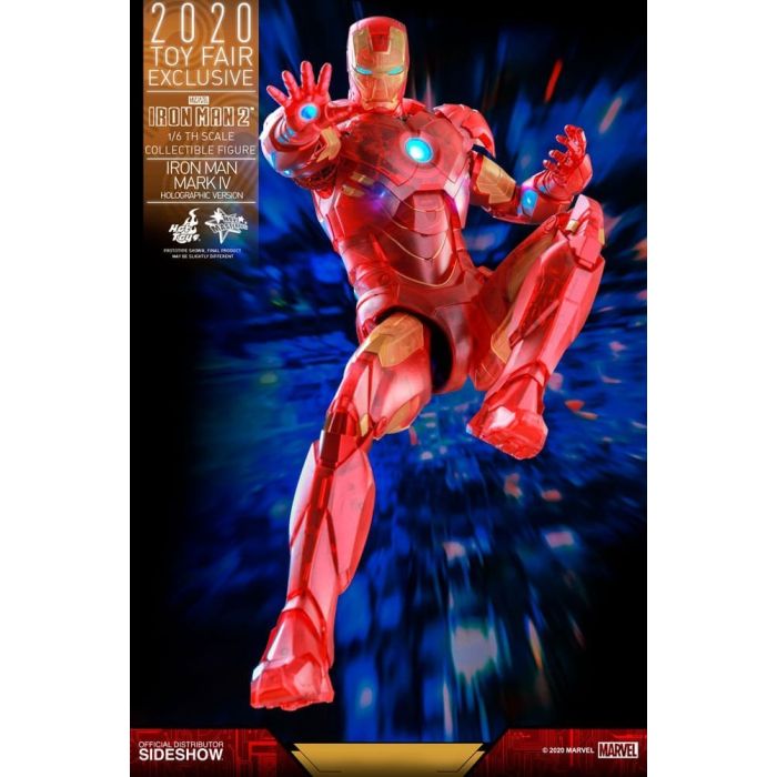 Iron Man Mark IV (Holographic Version) 1:6 scale Figure - Iron Man - Hot Toys