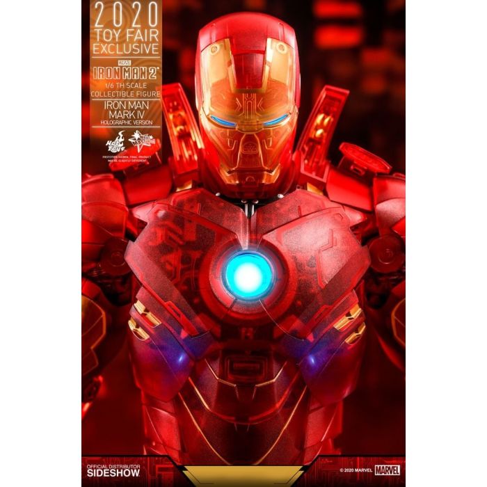 Iron Man Mark IV (Holographic Version) 1:6 scale Figure - Iron Man - Hot Toys