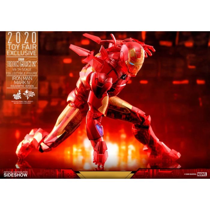 Iron Man Mark IV (Holographic Version) 1:6 scale Figure - Iron Man - Hot Toys
