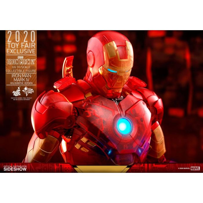 Iron Man Mark IV (Holographic Version) 1:6 scale Figure - Iron Man - Hot Toys