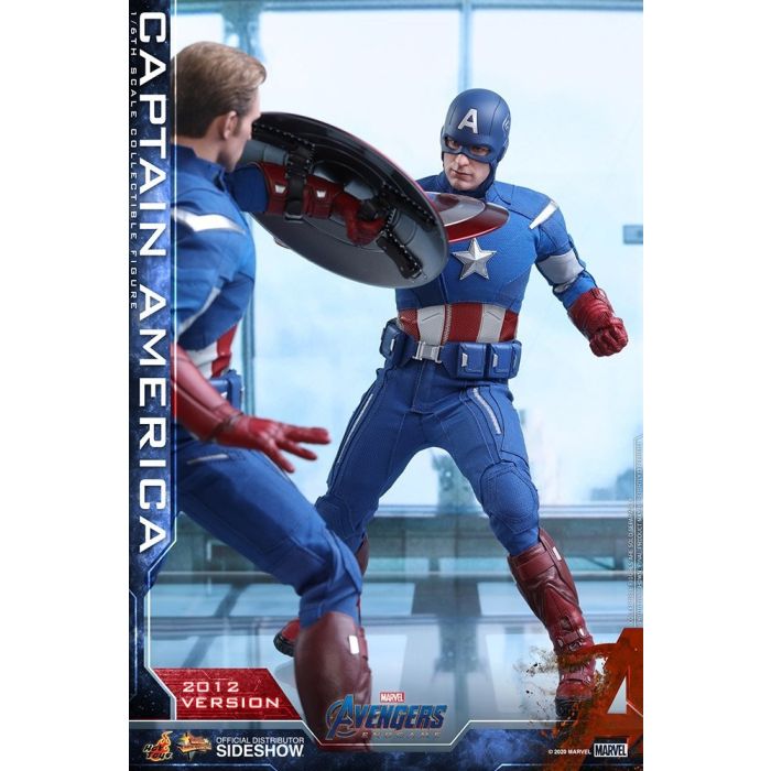 Hot Toys: Avengers Endgame - Captain America (2012 Version) 1:6 scale Figure 