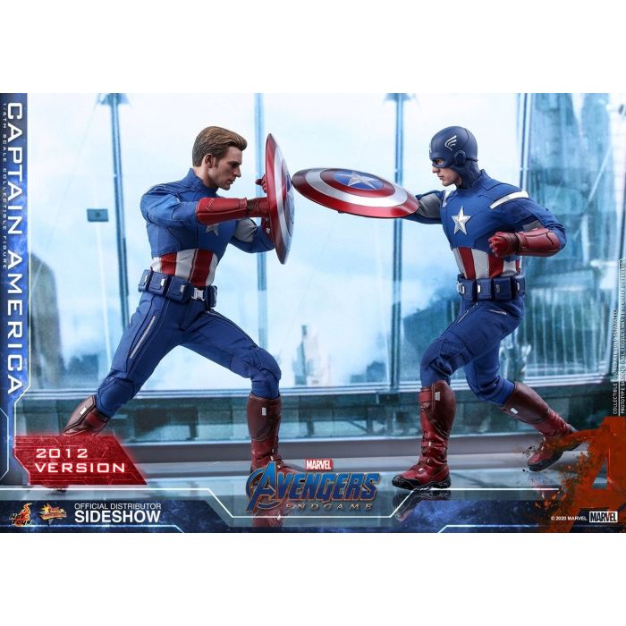 Hot Toys: Avengers Endgame - Captain America (2012 Version) 1:6 scale Figure 