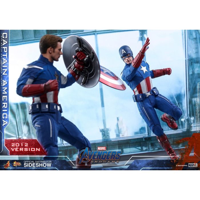 Hot Toys: Avengers Endgame - Captain America (2012 Version) 1:6 scale Figure 