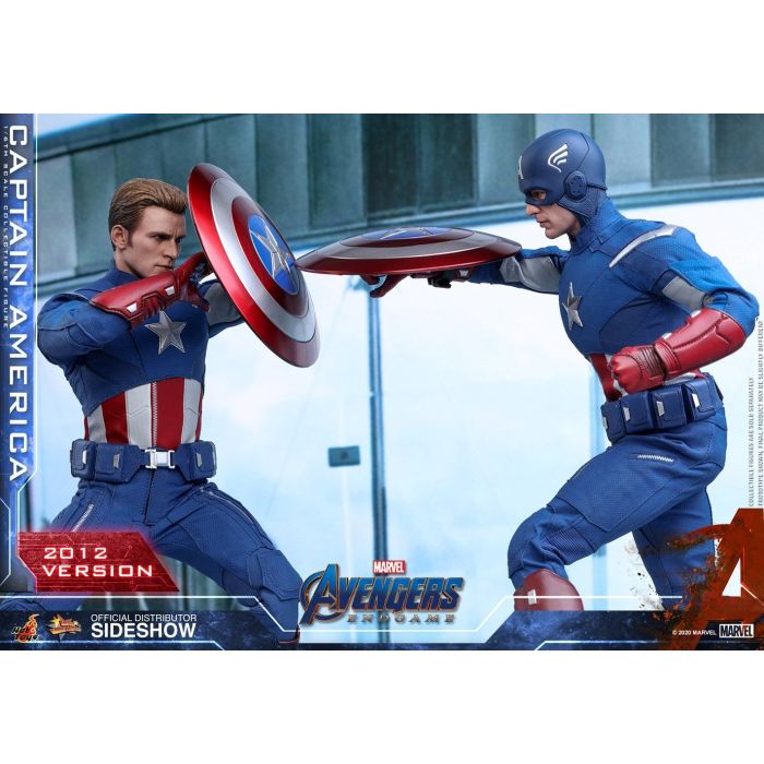 Hot Toys: Avengers Endgame - Captain America (2012 Version) 1:6 scale Figure 