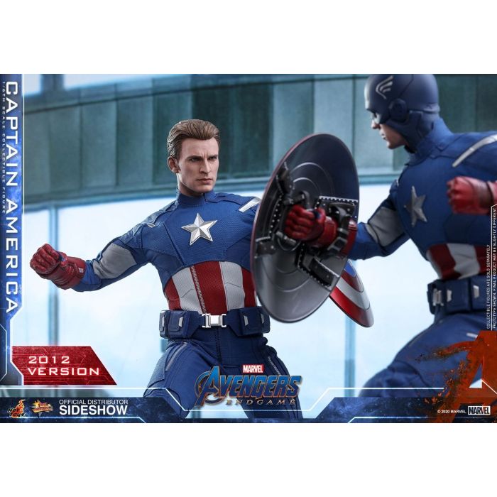 Hot Toys: Avengers Endgame - Captain America (2012 Version) 1:6 scale Figure 