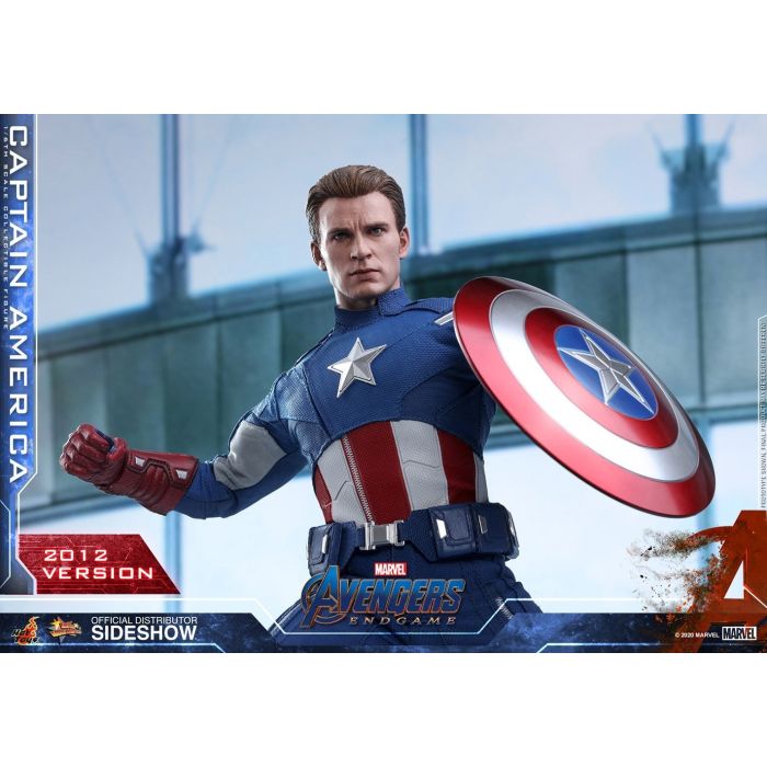Hot Toys: Avengers Endgame - Captain America (2012 Version) 1:6 scale Figure 