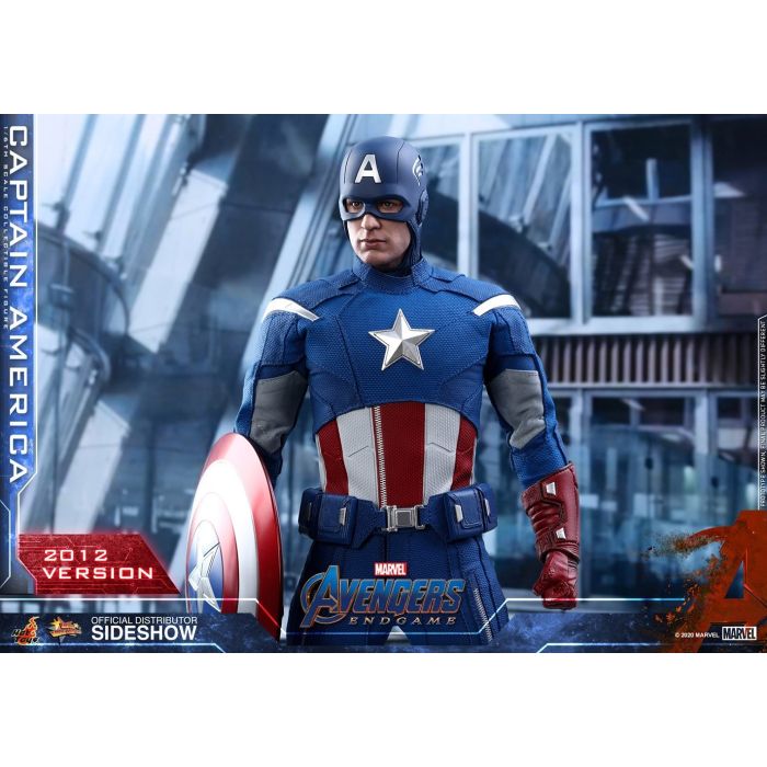 Hot Toys: Avengers Endgame - Captain America (2012 Version) 1:6 scale Figure 