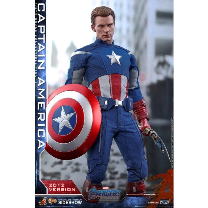 Hot Toys: Avengers Endgame - Captain America (2012 Version) 1:6 scale Figure 