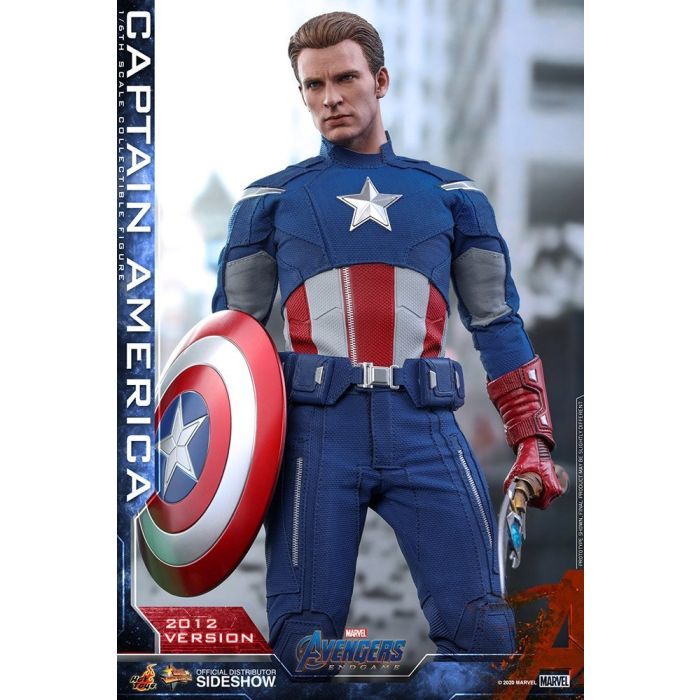 Hot Toys: Avengers Endgame - Captain America (2012 Version) 1:6 scale Figure 