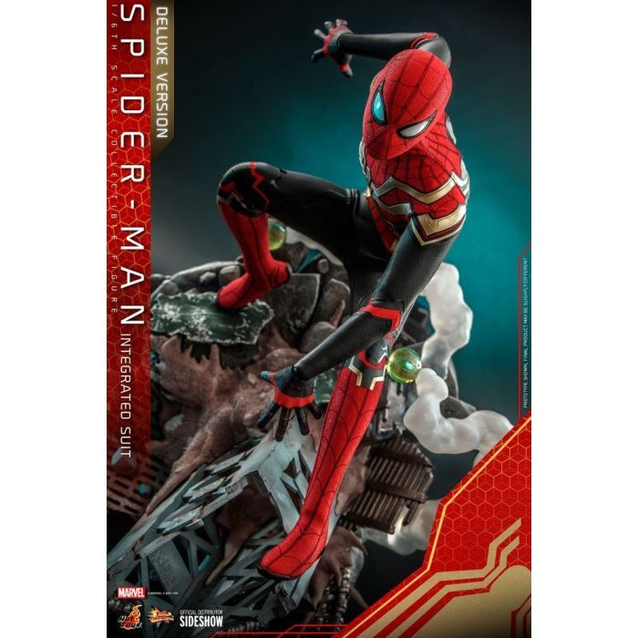 Spider-Man Integrated Suit 1:6 Scale Deluxe Figure - Hot Toys - Spider-Man No Way Home