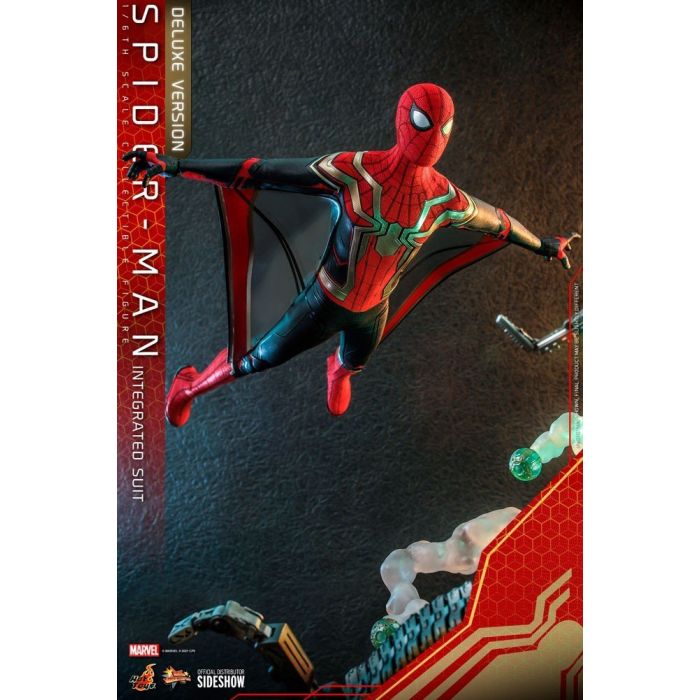 Spider-Man Integrated Suit 1:6 Scale Deluxe Figure - Hot Toys - Spider-Man No Way Home