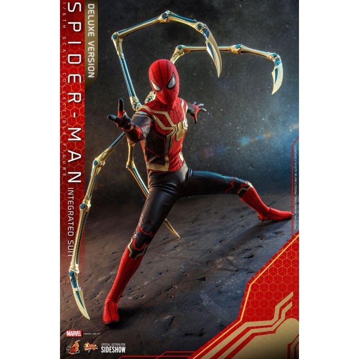Spider-Man Integrated Suit 1:6 Scale Deluxe Figure - Hot Toys - Spider-Man No Way Home