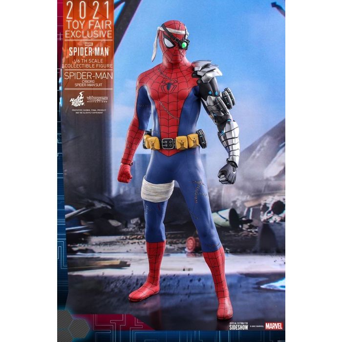 Spider-Man Cyborg Suit 1:6 Scale Figure - Hot Toys - Spider-Man Game