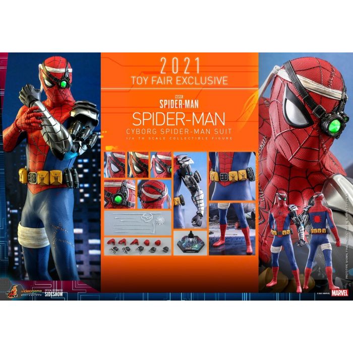 Spider-Man Cyborg Suit 1:6 Scale Figure - Hot Toys - Spider-Man Game