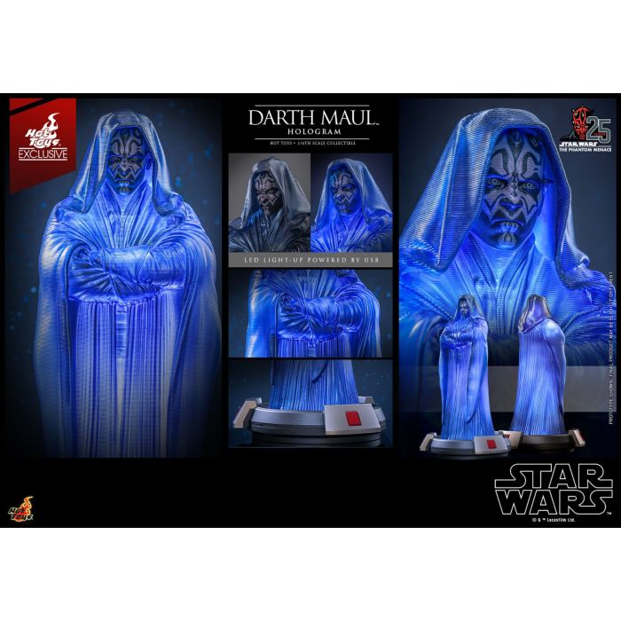 Darth Maul Hologram - Hot Toys - Star Wars