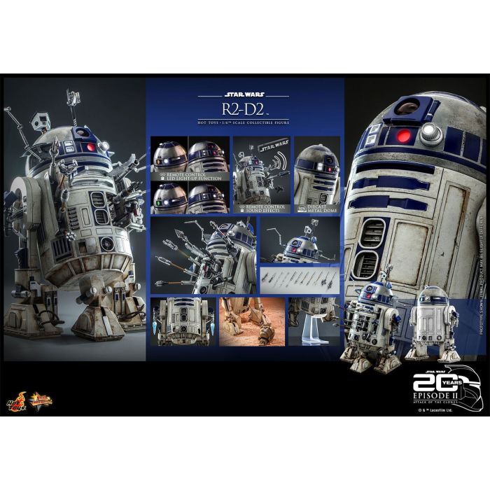 R2-D2 1:6 Scale Figure - Hot Toys - Star Wars: Attack of the Clones