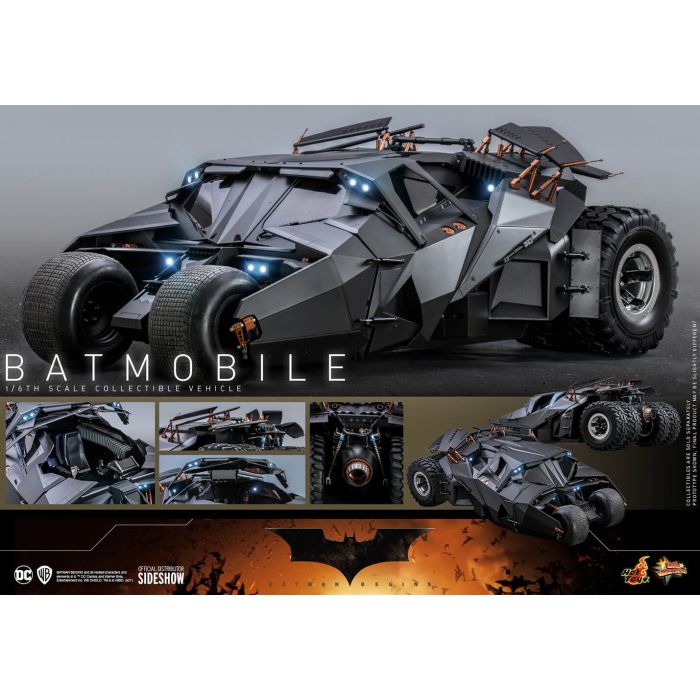 Batmobile 1:6 Scale Figure Accessory - The Dark Knight Trilogy - Hot Toys