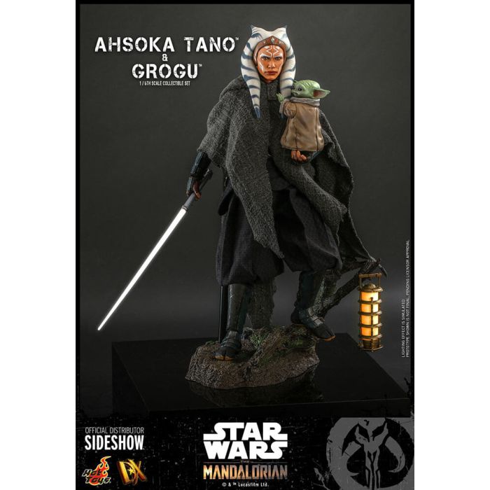 Ahsoka Tano and Grogu 1:6 Scale Figure - The Mandalorian - Hot Toys