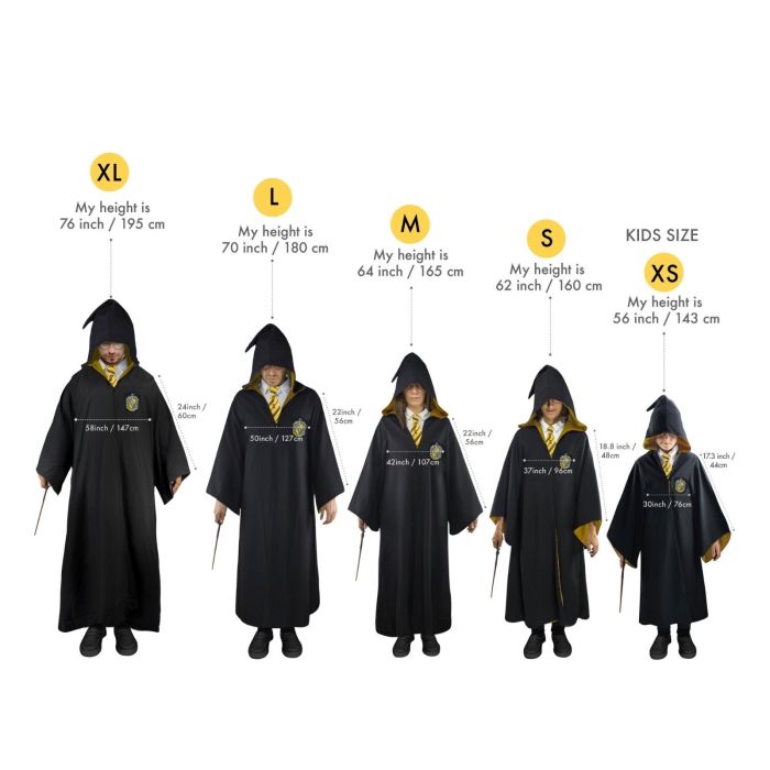Harry Potter - Hufflepuff Wizard Robe