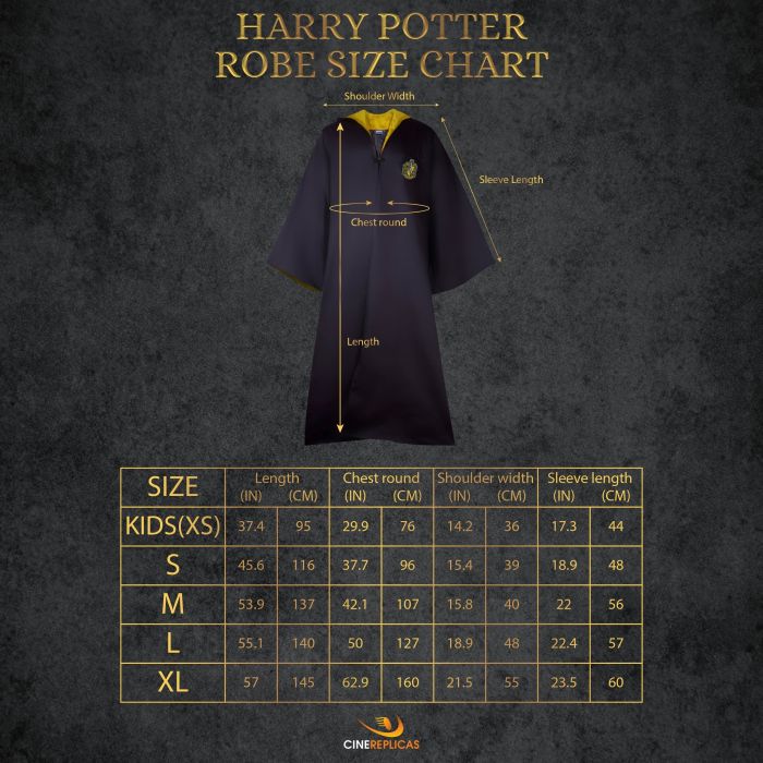 Harry Potter - Hufflepuff Wizard Robe