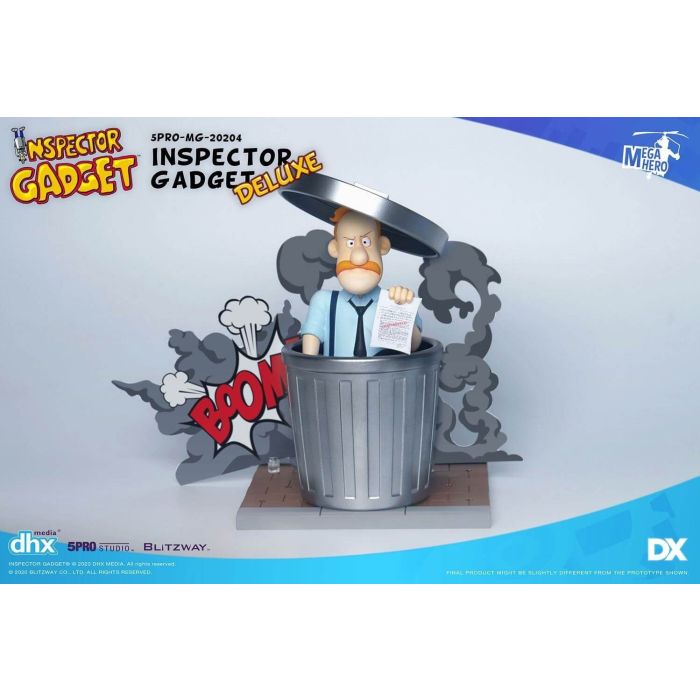 Inspector Gadget Deluxe - Mega Hero Action Figure Set - Inspector Gadget