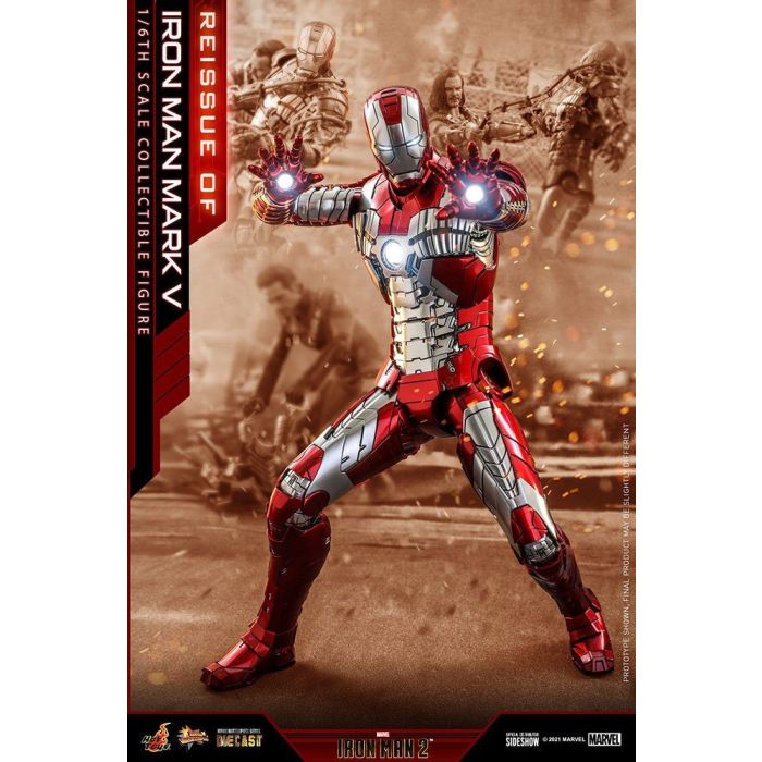 Iron Man Mark V 1:6 Scale Figure - Hot Toys - Iron Man 2