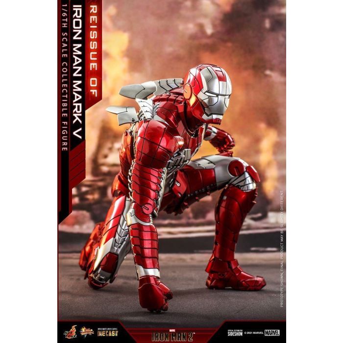 Iron Man Mark V 1:6 Scale Figure - Hot Toys - Iron Man 2