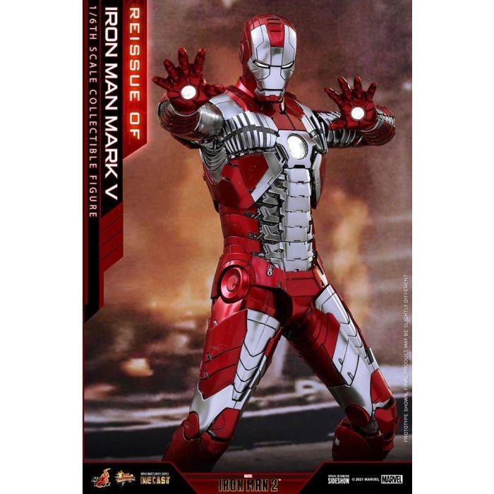 Iron Man Mark V 1:6 Scale Figure - Hot Toys - Iron Man 2