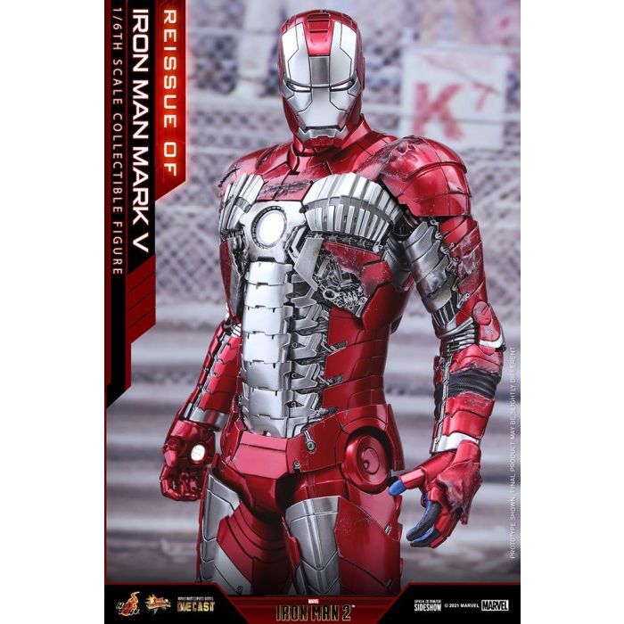 Iron Man Mark V 1:6 Scale Figure - Hot Toys - Iron Man 2