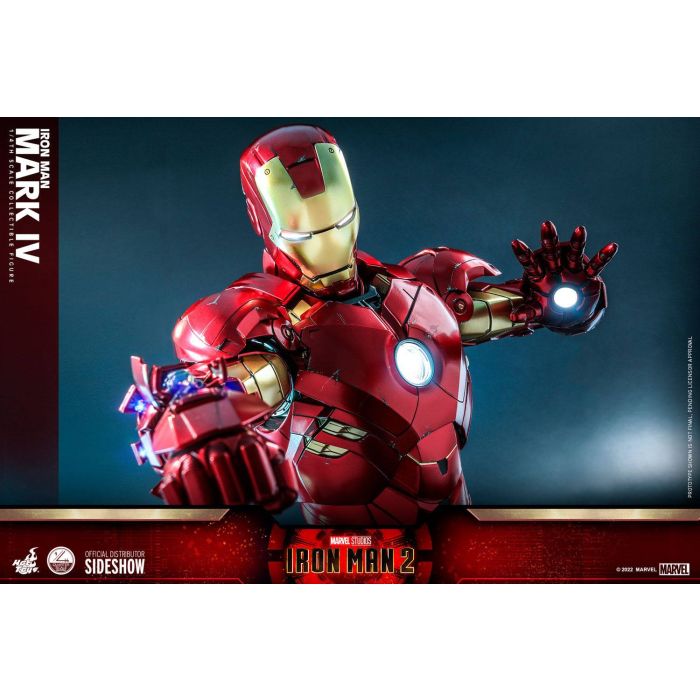 Iron Man Mark IV 1:4 Scale Figure - Hot Toys - Iron Man 2