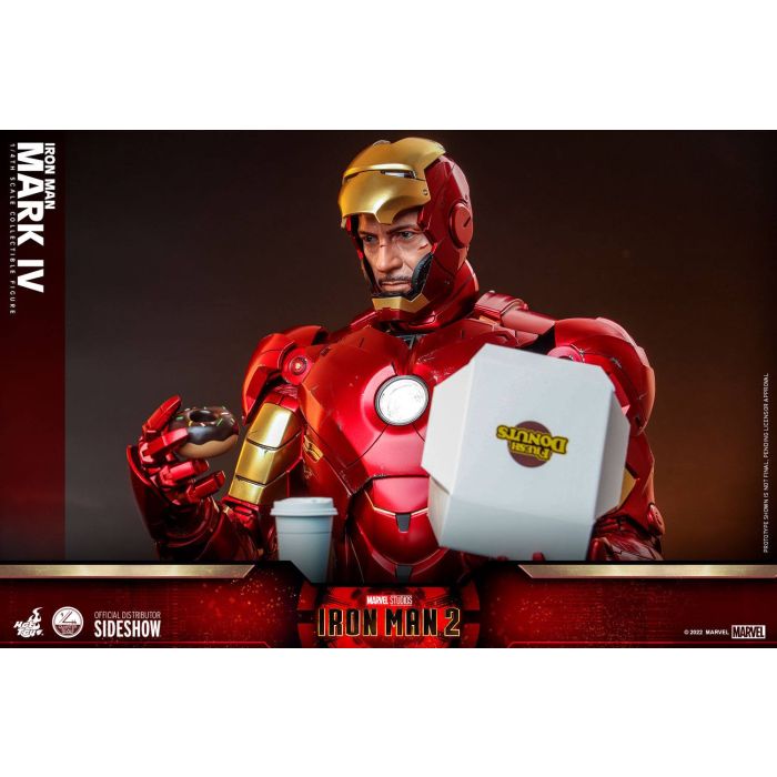 Iron Man Mark IV 1:4 Scale Figure - Hot Toys - Iron Man 2