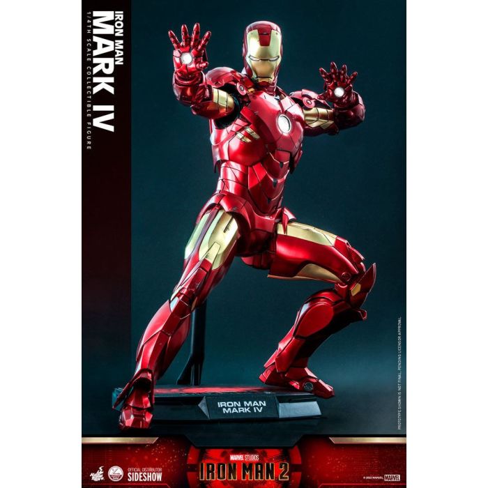 Iron Man Mark IV 1:4 Scale Figure - Hot Toys - Iron Man 2