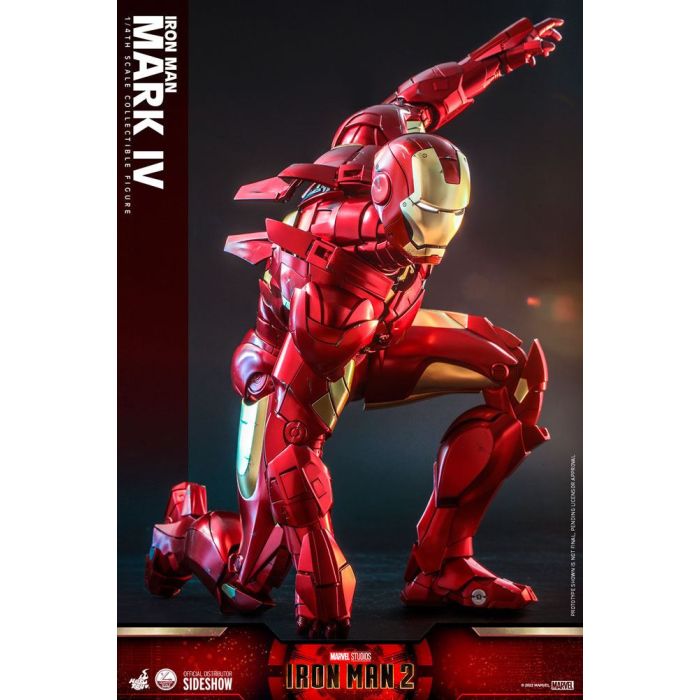 Iron Man Mark IV 1:4 Scale Figure - Hot Toys - Iron Man 2