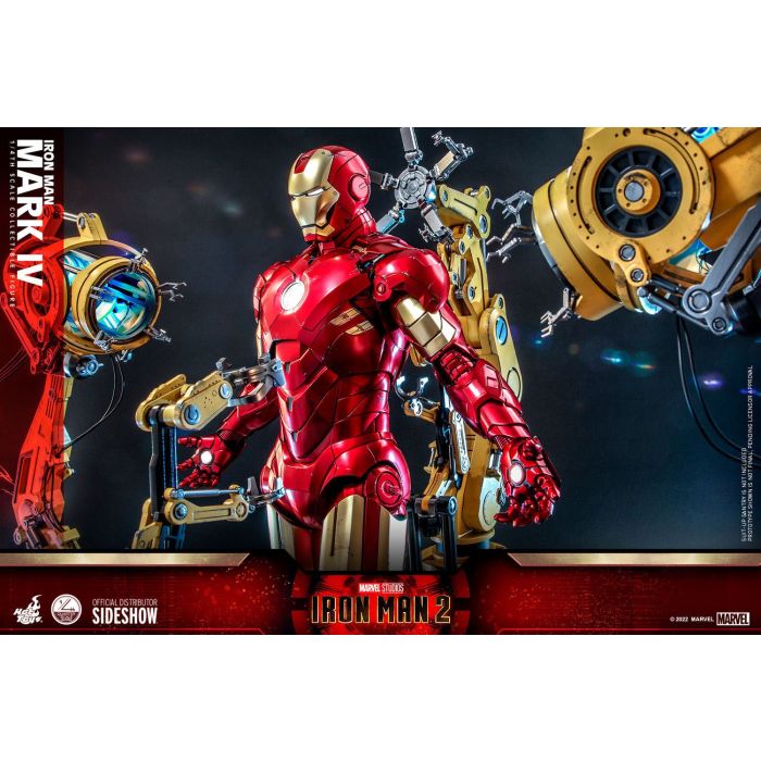Iron Man Mark IV 1:4 Scale Figure - Hot Toys - Iron Man 2