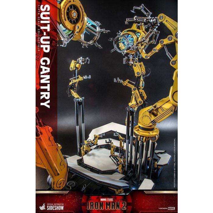 Iron Man Suit-Up Gantry Accessory Set - Hot Toys - Iron Man 2