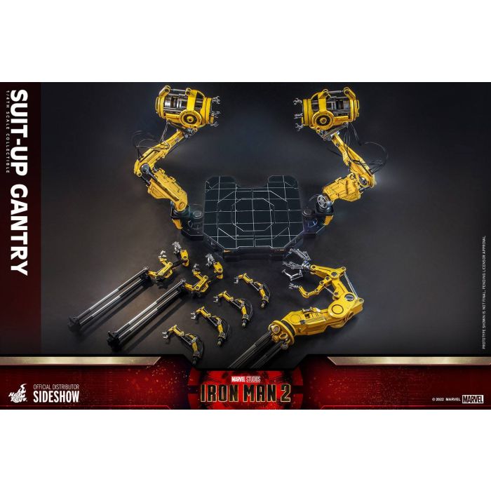 Iron Man Suit-Up Gantry Accessory Set - Hot Toys - Iron Man 2