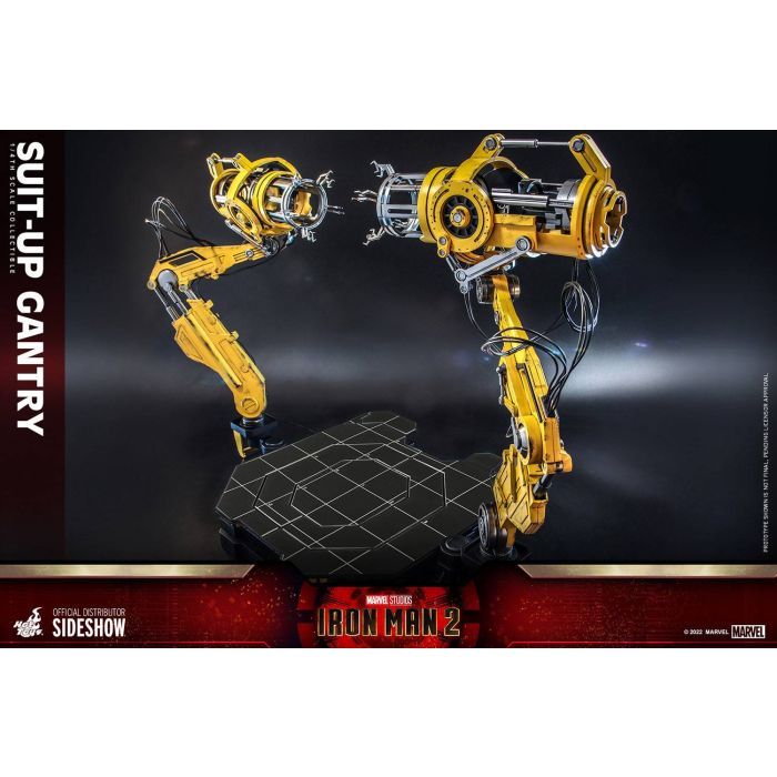Iron Man Suit-Up Gantry Accessory Set - Hot Toys - Iron Man 2