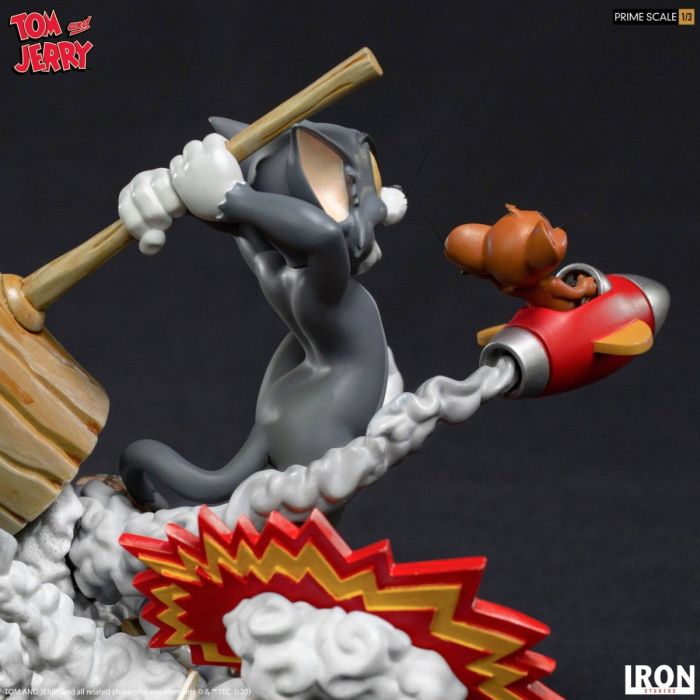 Tom & Jerry Prime Scale Statue - Iron Studios - Tom and Jerry