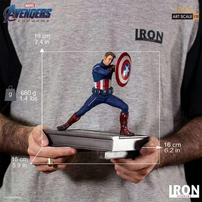 Avengers: Endgame - Captain America 2023 1/10 scale statue