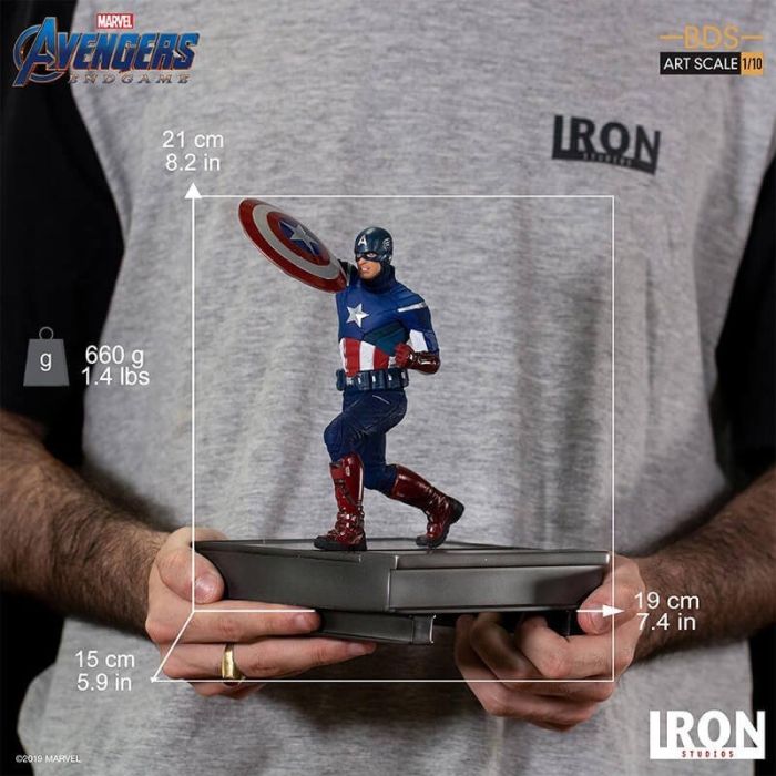 Avengers: Endgame - Captain America 1/10 scale statue